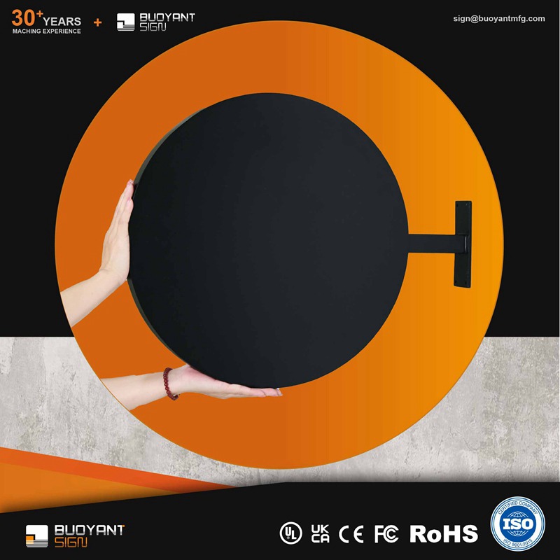 亚克力镀铬标牌上的隐形密码，教你一眼看懂生产日期-第2张图片-中国标牌厂家